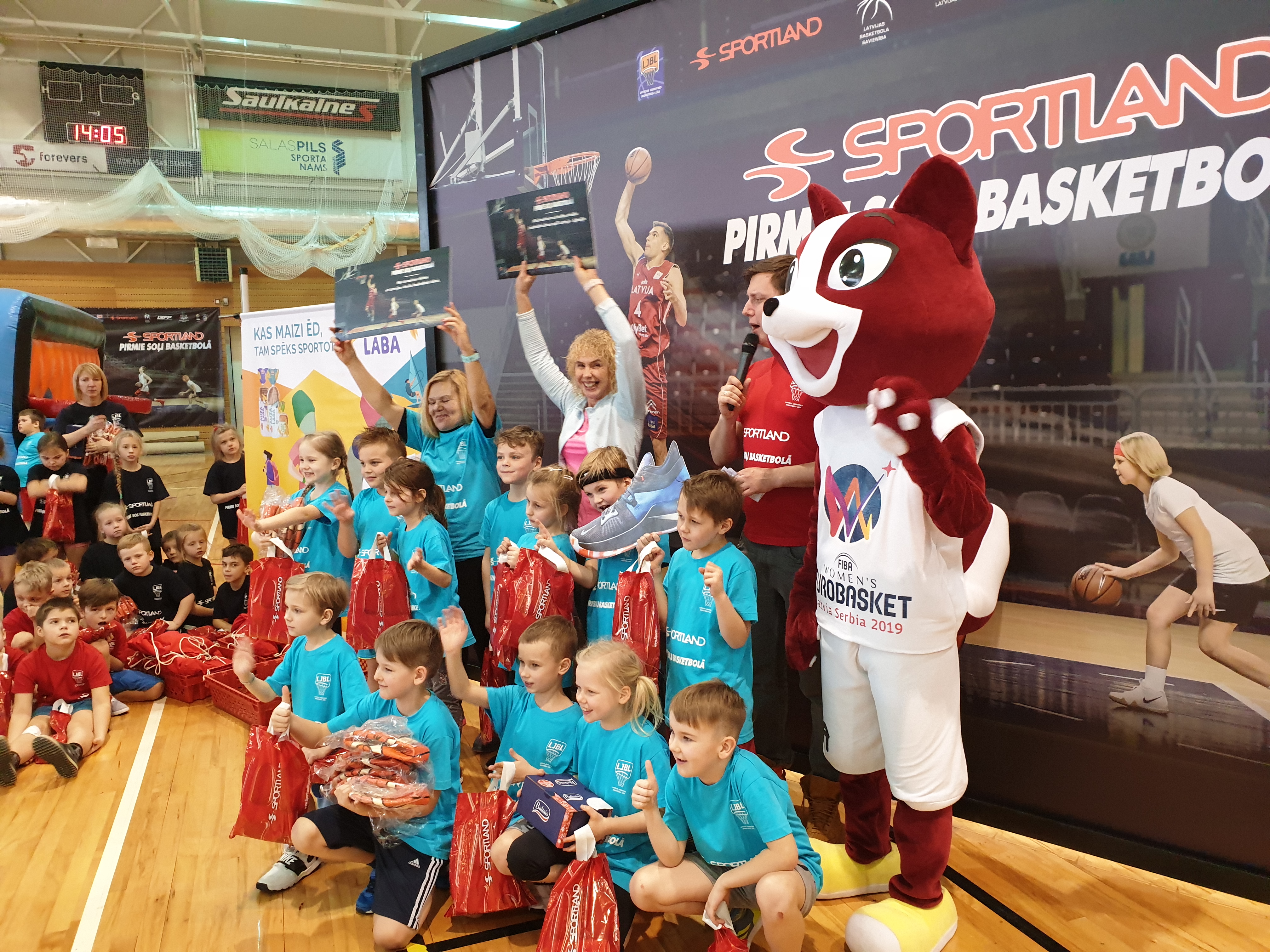 Konkursā ““Sportland” pirmie soļi basketbolā” uzvar siguldieši