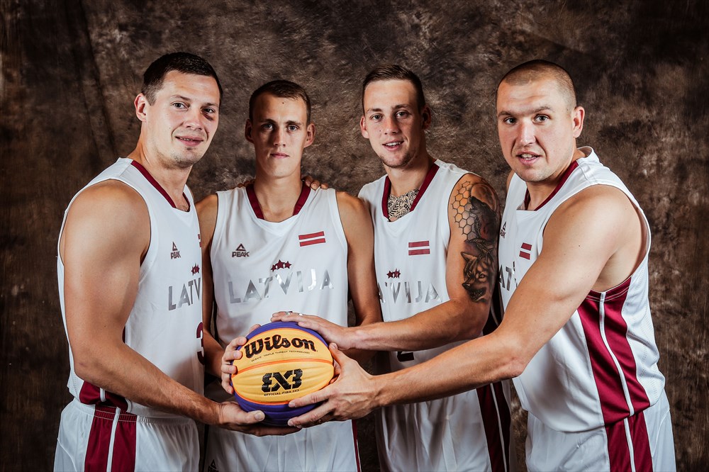 3x3: Latvijas izlases otrdien startēs Pasaules kausa izcīņā