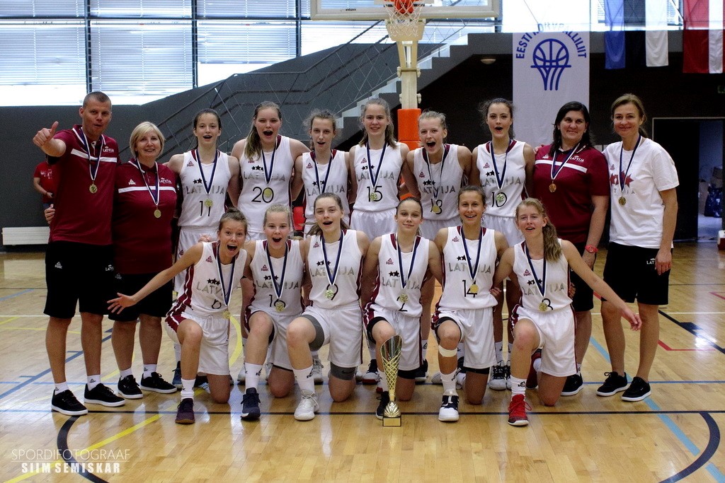 U14 Baltijas kauss: Latvijai dubultuzvara