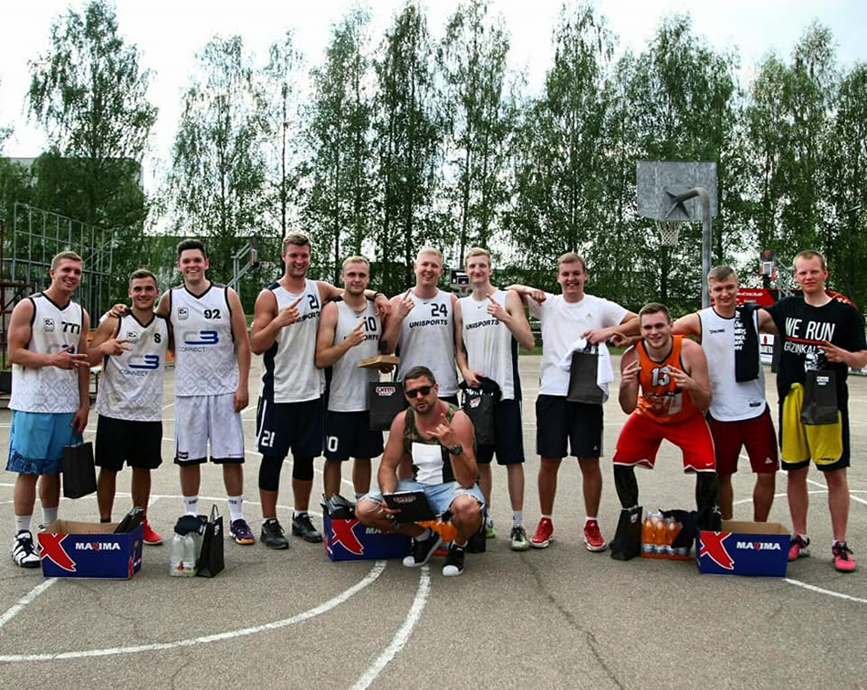 Latvijas 3x3 čempionāta pirmajā posmā Jēkabpilī startē 41 komanda