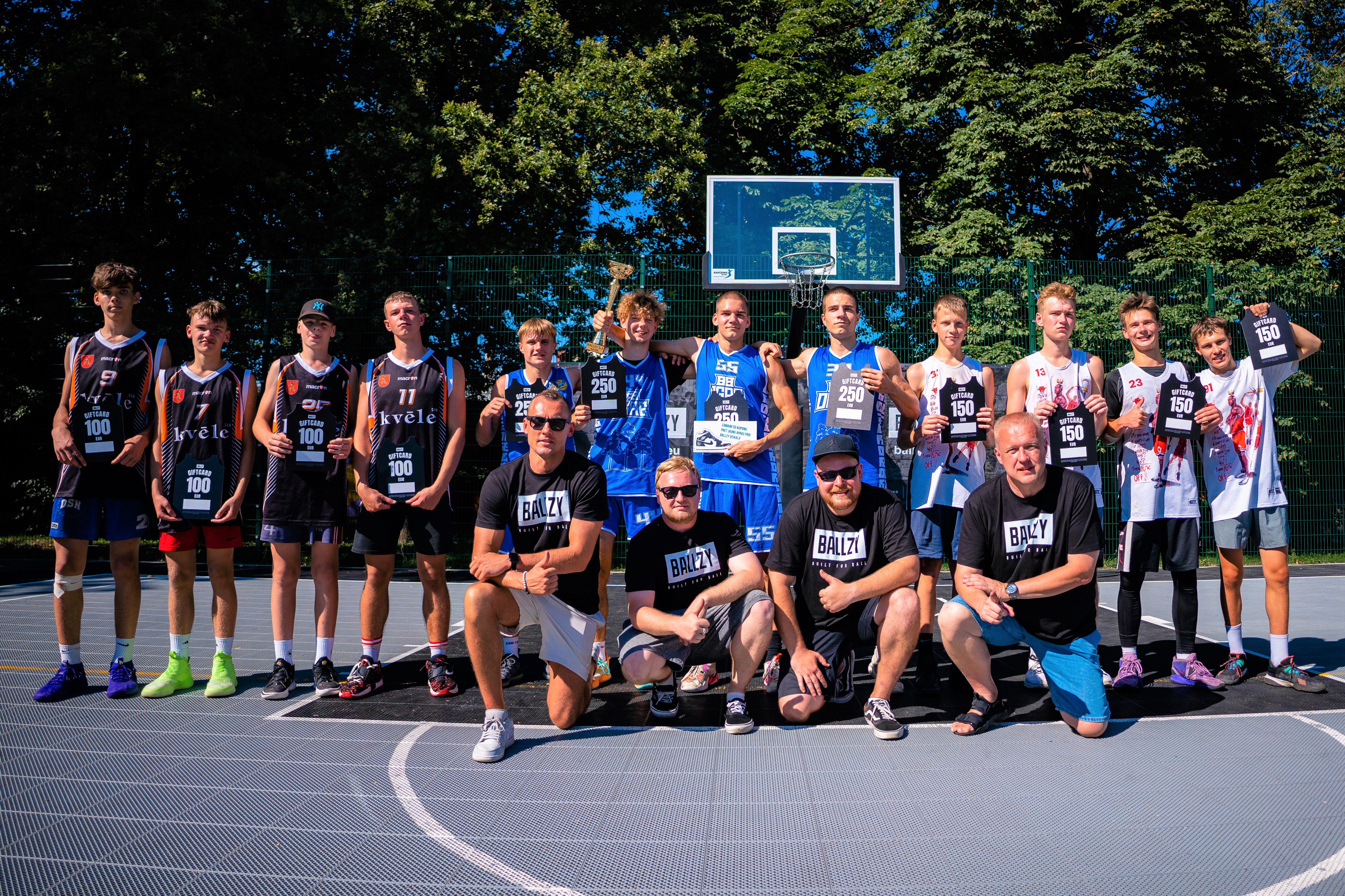 “Yauda” 3x3 basketbolisti – Trumekalns, Skudrovs, Čaunāns, Lazdiņš - triumfē “Ballzy 3x3 kausā” Brasā