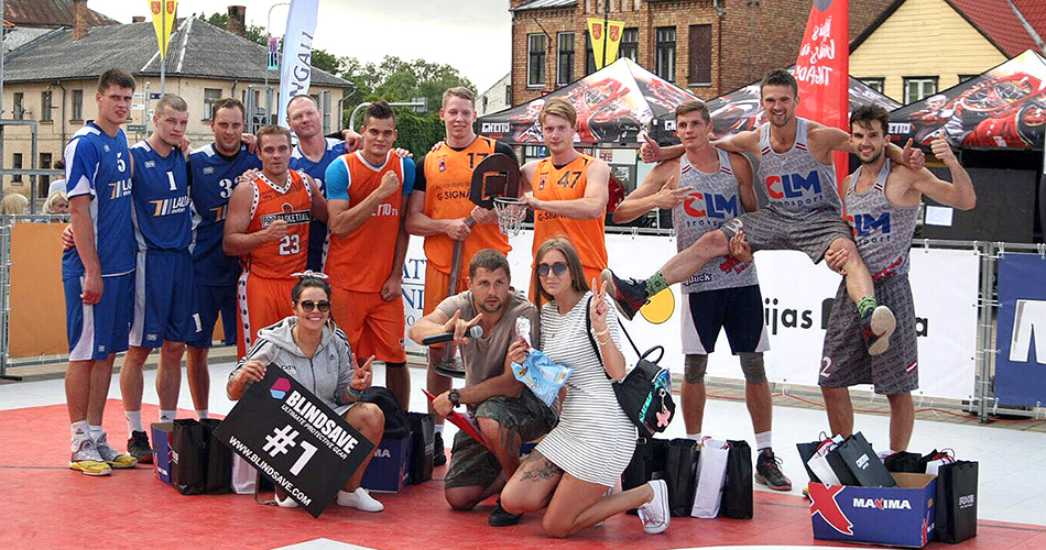 Latvijas 3x3 basketbola čempionāta Bauskas posmā labākie rīdzinieki un 