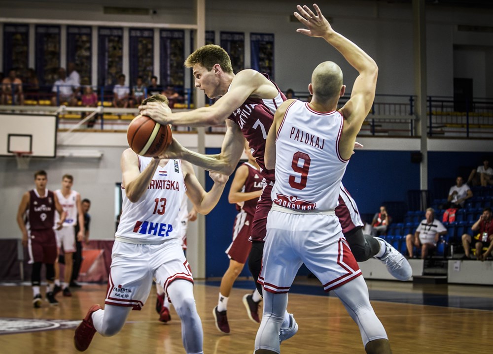 U18 Eiropas čempionāts: starta drudža cena – mīnus 4 pret Horvātiju