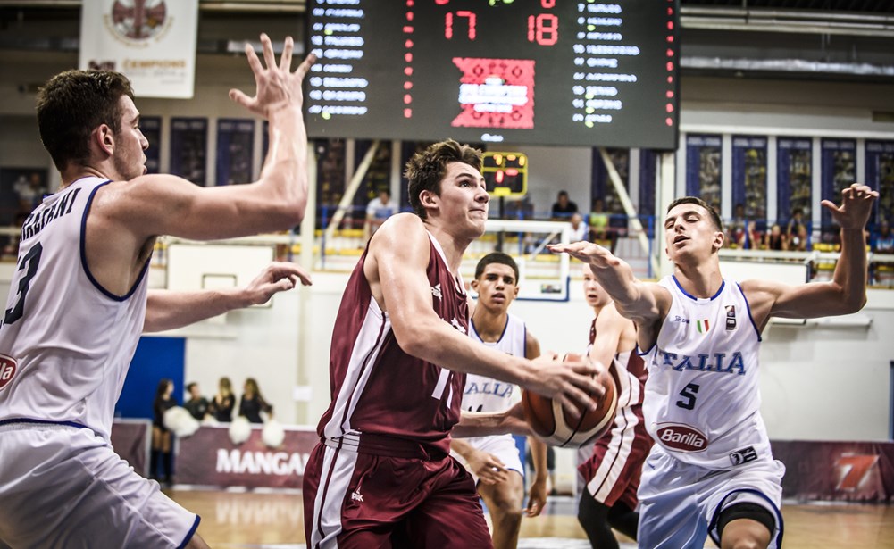 U18 Eiropas čempionāts: uzvara pār Itāliju un 1. vieta grupā