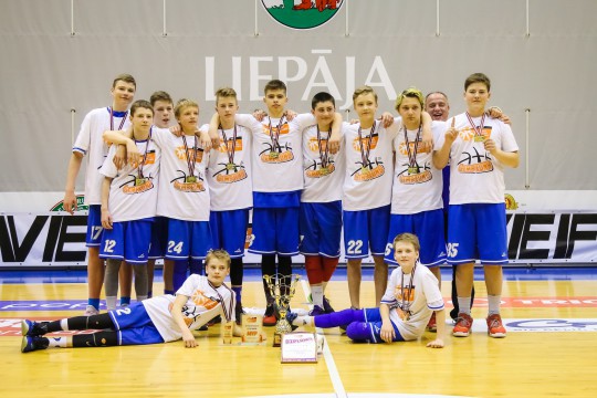 VEF LJBL finālturnīri'2016: U14 grupā čempionu tituls BJBS “Rīga/DSN” puišiem