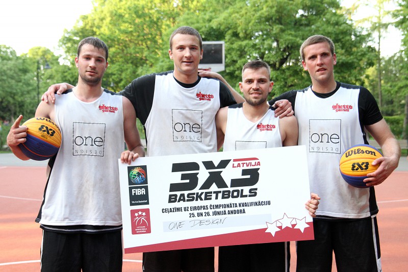 Eiropas 3x3 čempionātā Latviju pārstāvēs 