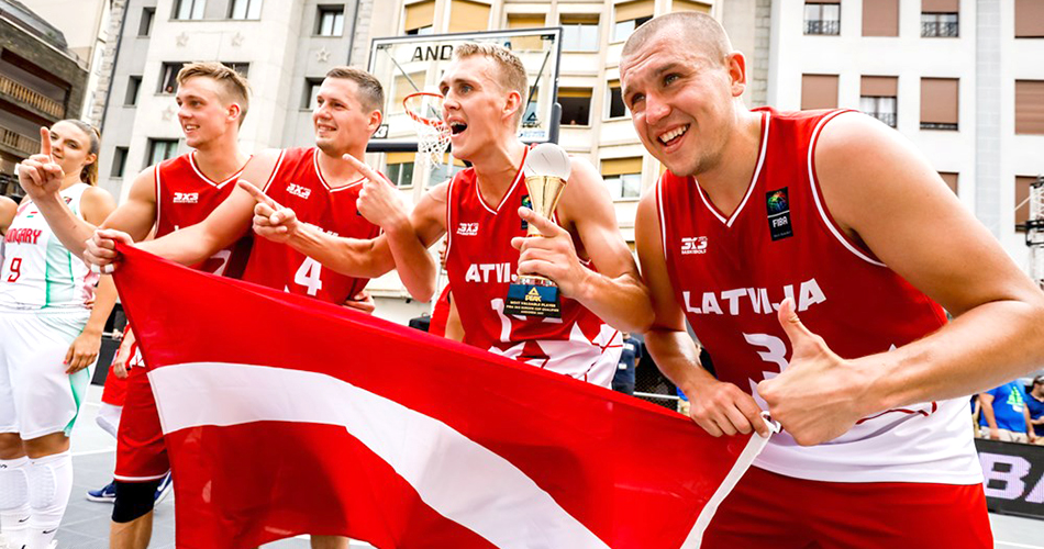 Pieci Latvijas 3x3 basketbolisti FIBA Pasaules ranga labāko divsimtniekā