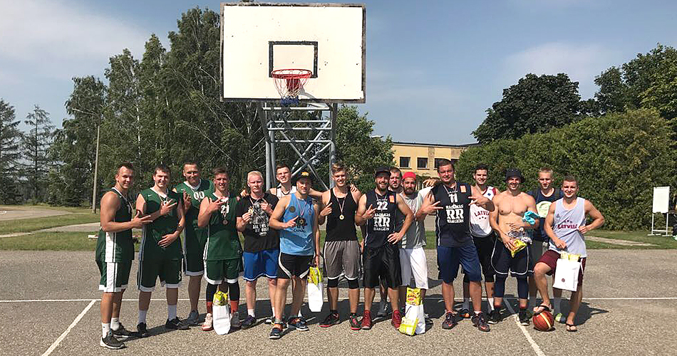 Krimuldas 3x3 basketbola otrajā posmā labākais “Bonasera” kvartets