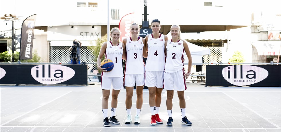 3x3 Pasaules kausā spēlēs arī Latvijas sieviešu izlase