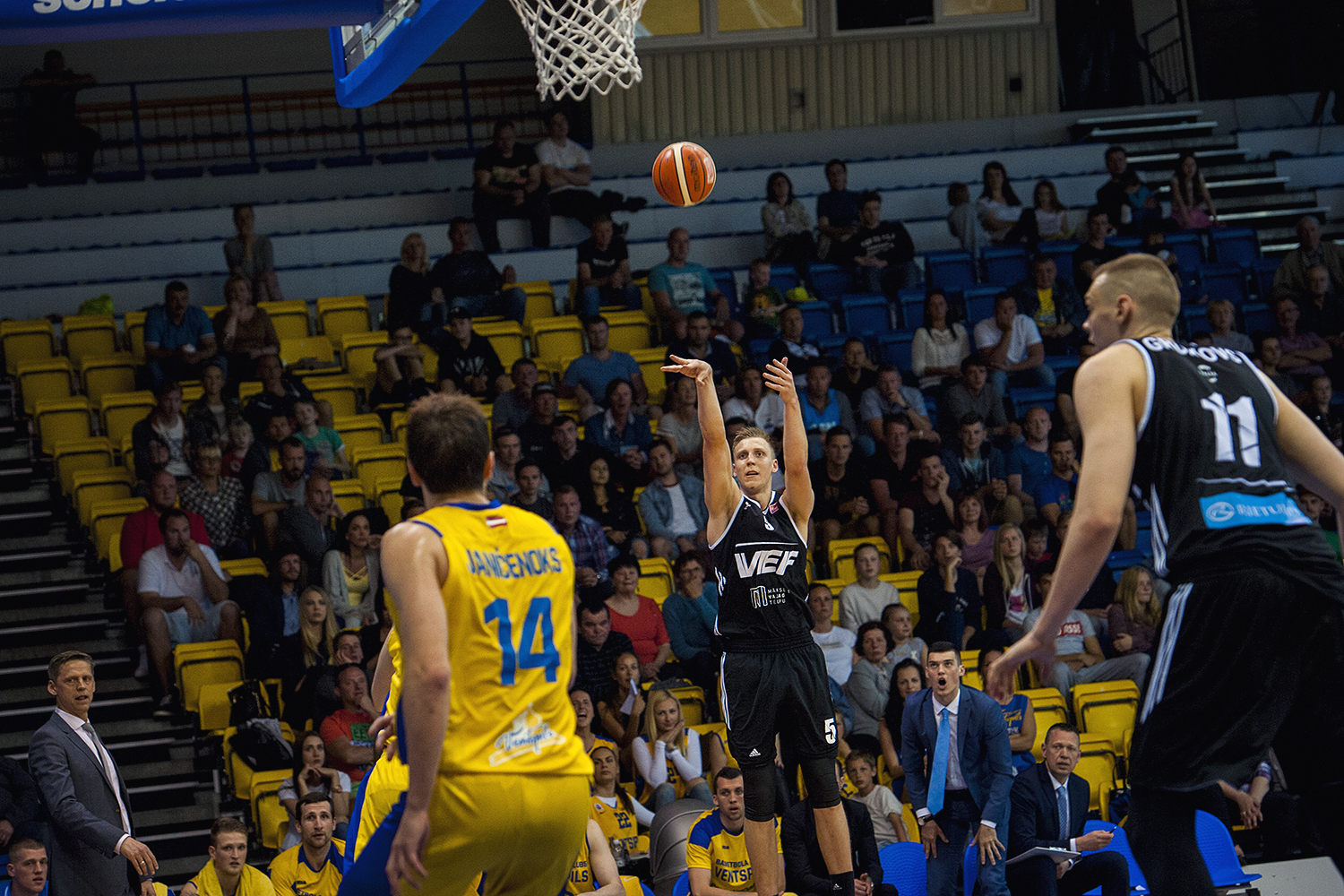 Video: Atskats no BK''Ventspils un ''VEF Rīga'' otrās OlyBet LBL finālsērijas spēles