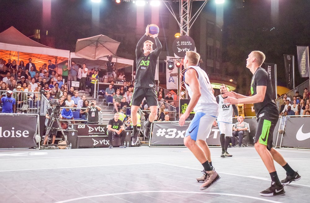 3x3: “Rīga Ghetto Basket” apstājas Lozannas “Masters” pusfinālā