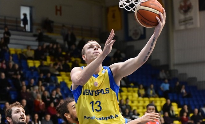 OlyBet LAT-EST ceturtdaļfināli: BK “Ventspils” no Pērnavas ar plus 3