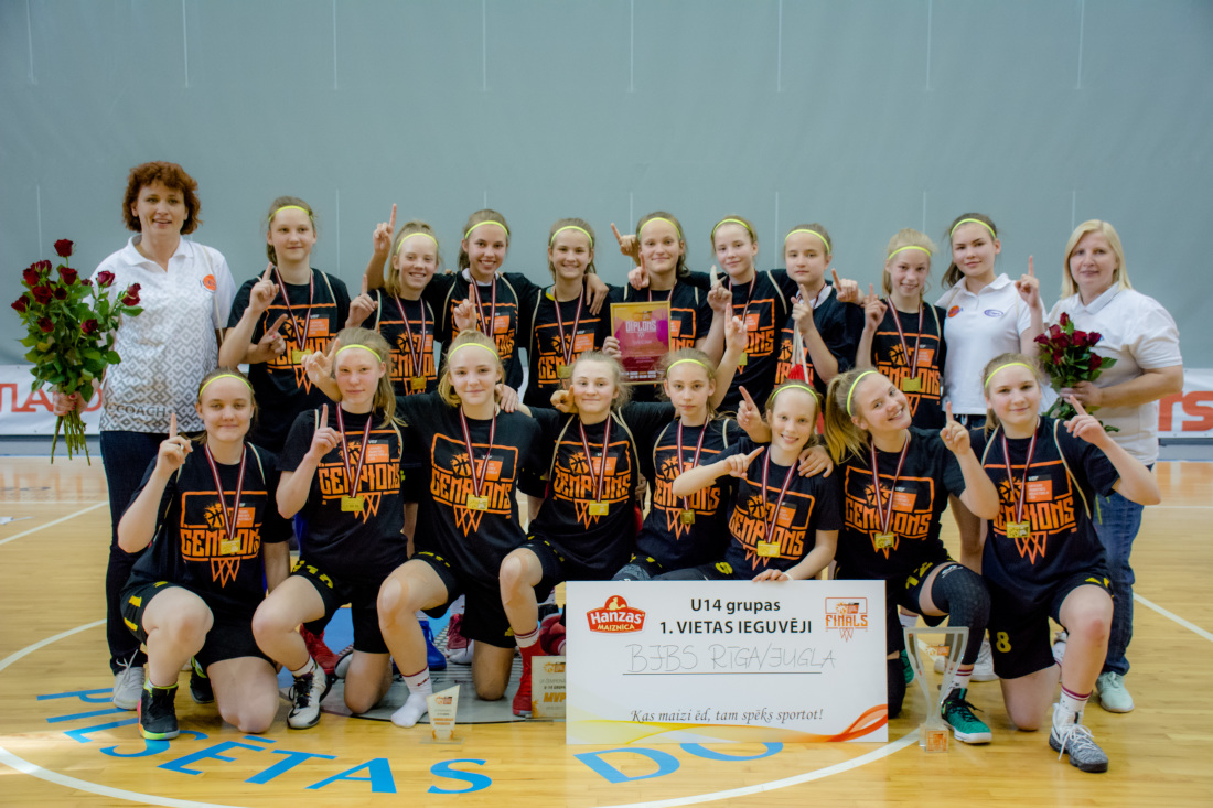 VEF LJBL fināli'2017: Hanzas maiznīcas U14 grupā uzvar BJBS 