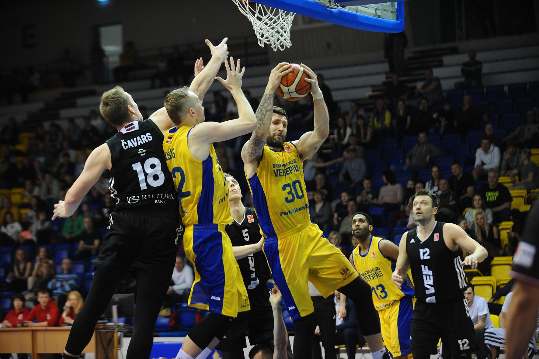 OlyBet LBL: “Ventspils” nostiprinās 1., “Jūrmala” nodrošina 3. vietu