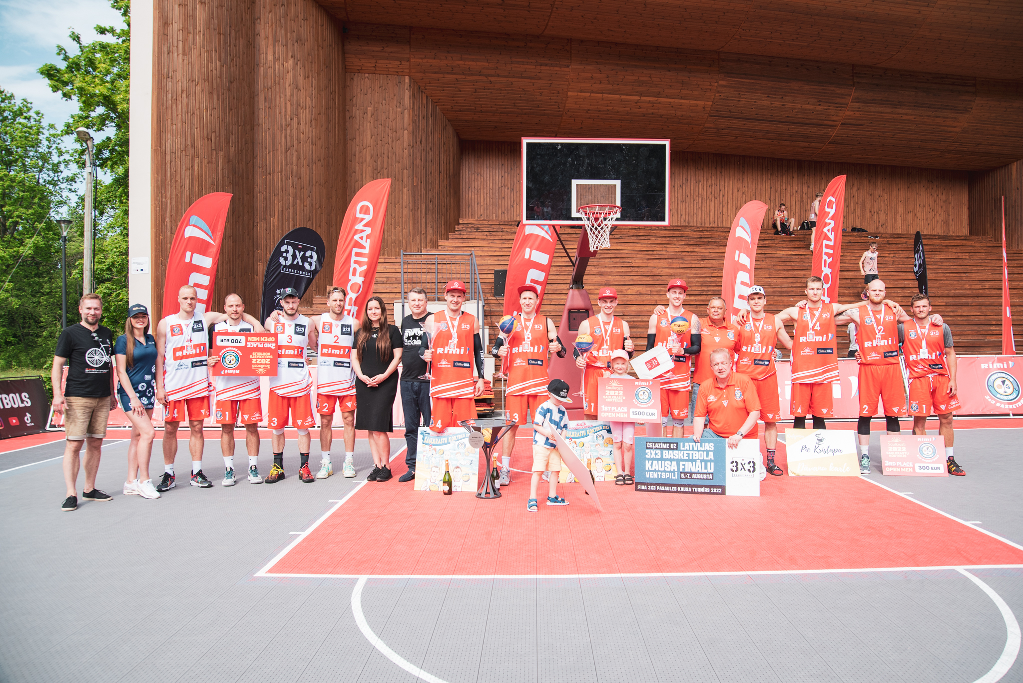 Saulkrastos ceļazīmes uz finālu izcīna Rīgas un Marijampoles 3x3 basketbolisti