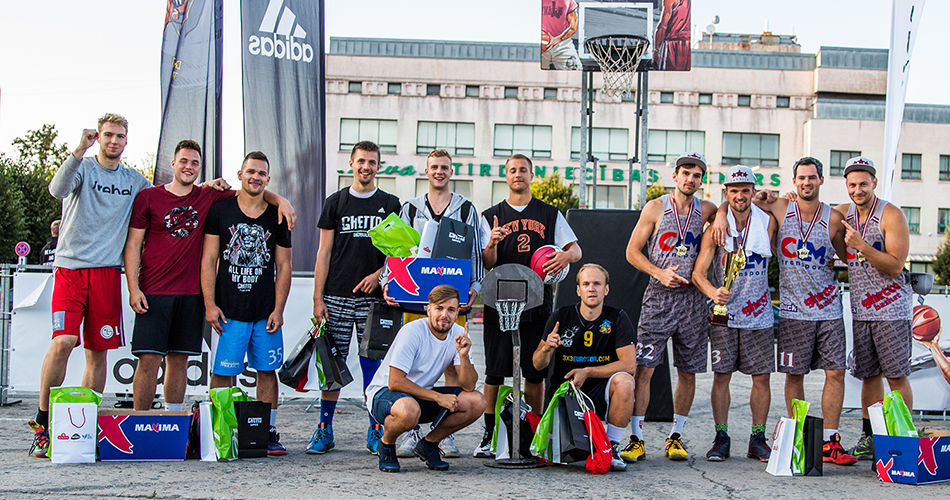 “Ghetto Basket” – Latvijas 3x3 čempionāts – finišējis Kuldīgā