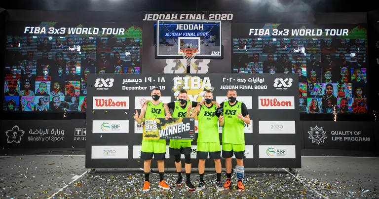 3x3: “Rīga” ar dramatisku uzvaru triumfē Pasaules tūres finālposmā 