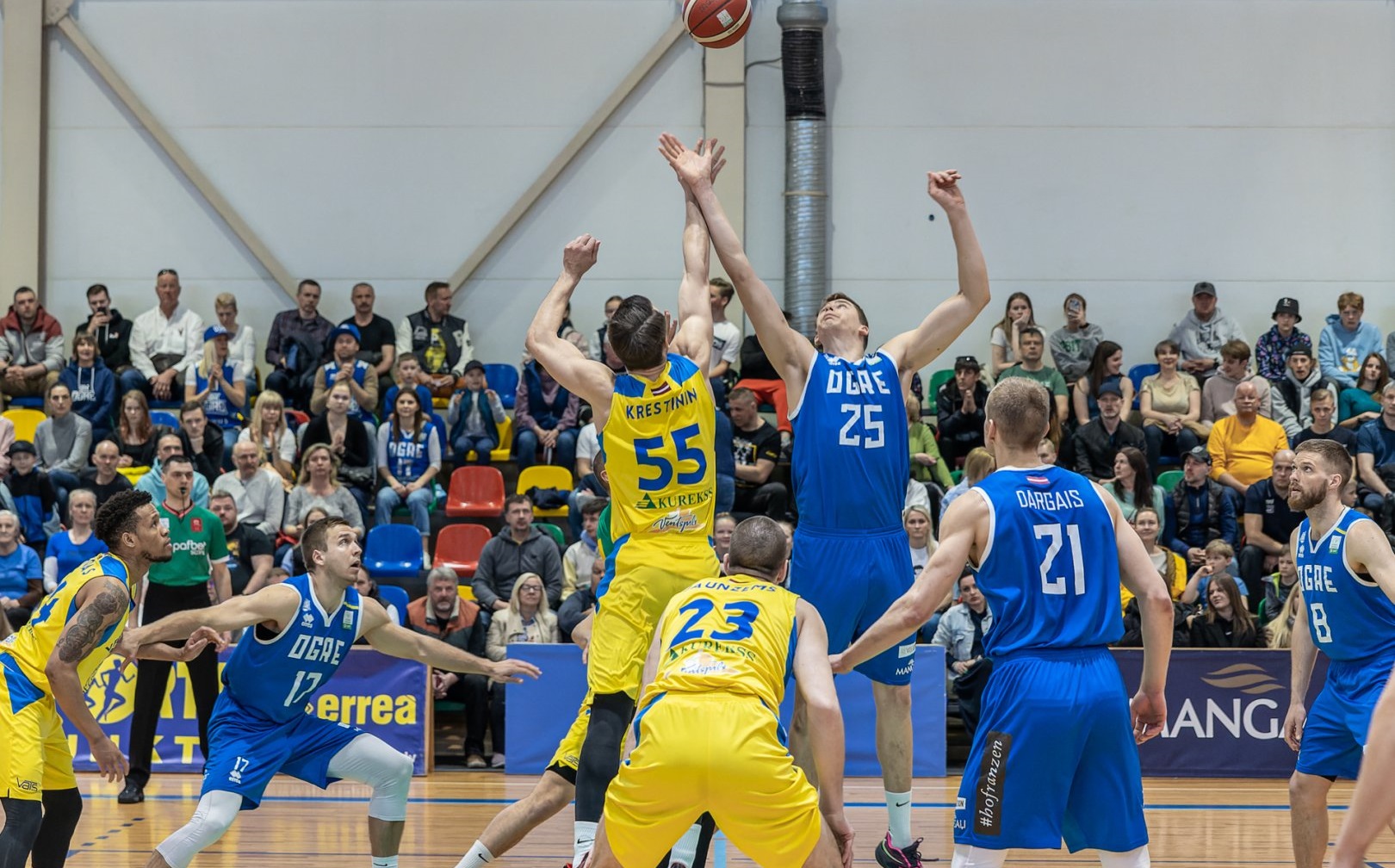 Pafbet LBL pusfināli: piektdien plkst.19 izšķirošā piektā spēle BK “Ventspils“ – BK “Ogre”