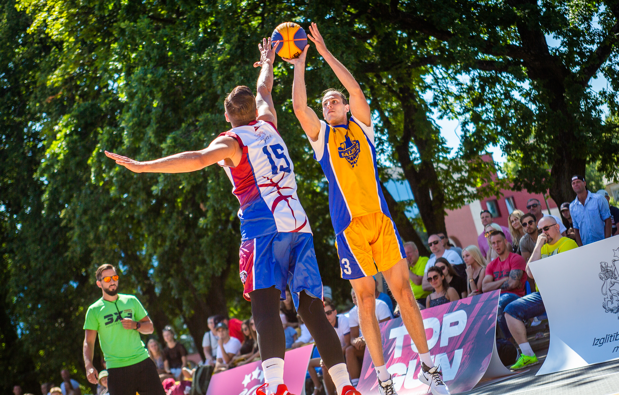 3x3 basketbols: “Top Gun” pirmajā posmā uzvar BK “Saldus” vīri