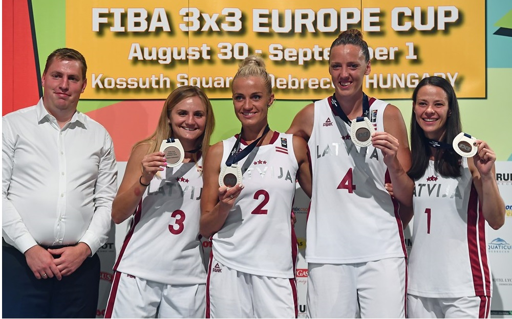 3x3 Eiropas čempionāts: Latvijas sieviešu izlase izcīna bronzas medaļas!