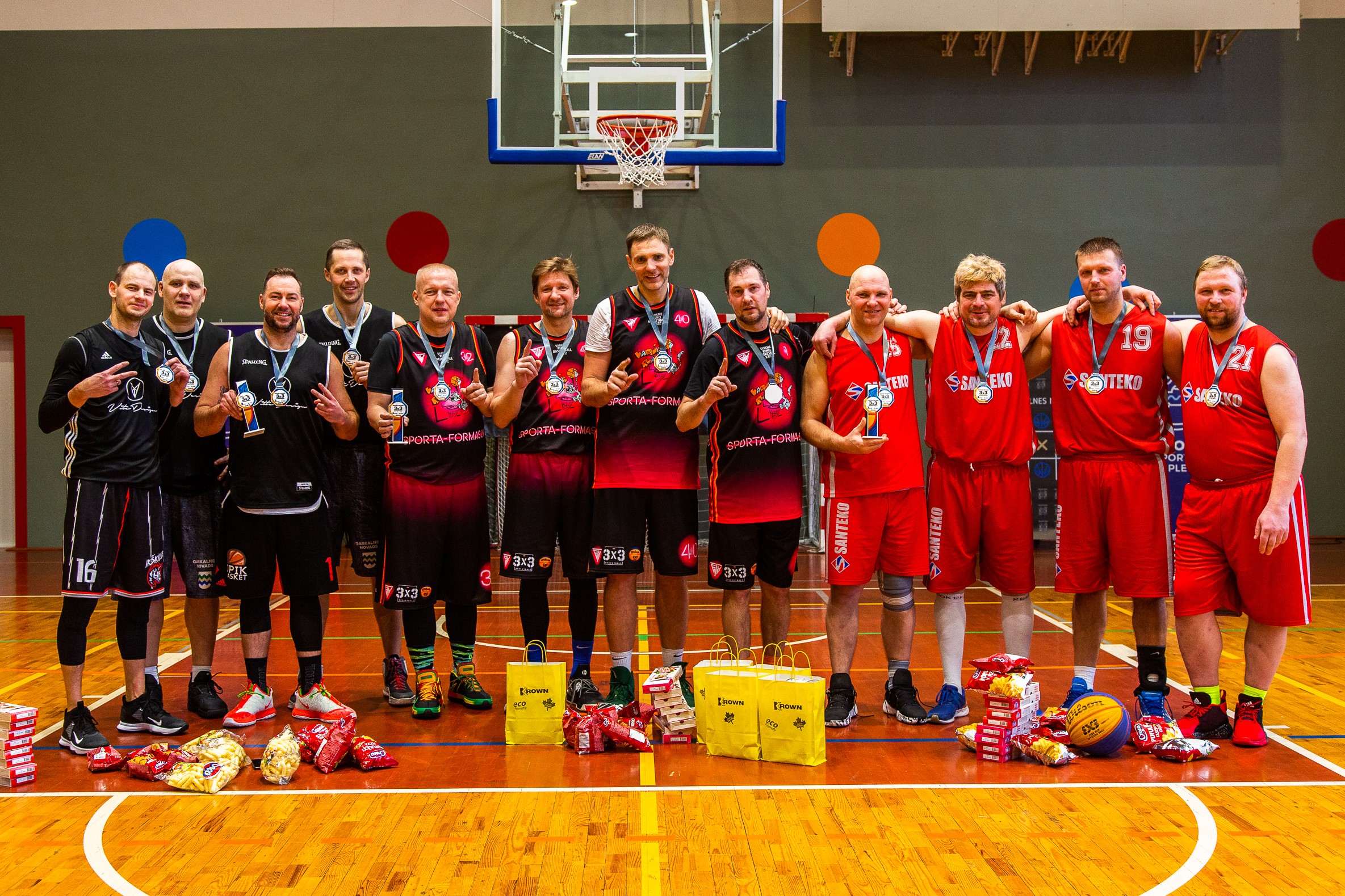 “Garkalnes runču” basketbolistiem dubultuzvara Ropažu novada 3x3 turnīrā