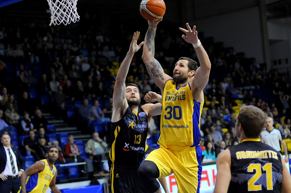 BK “Ventspils” Čempionu līgā startē ar uzvaru pār čempioniem