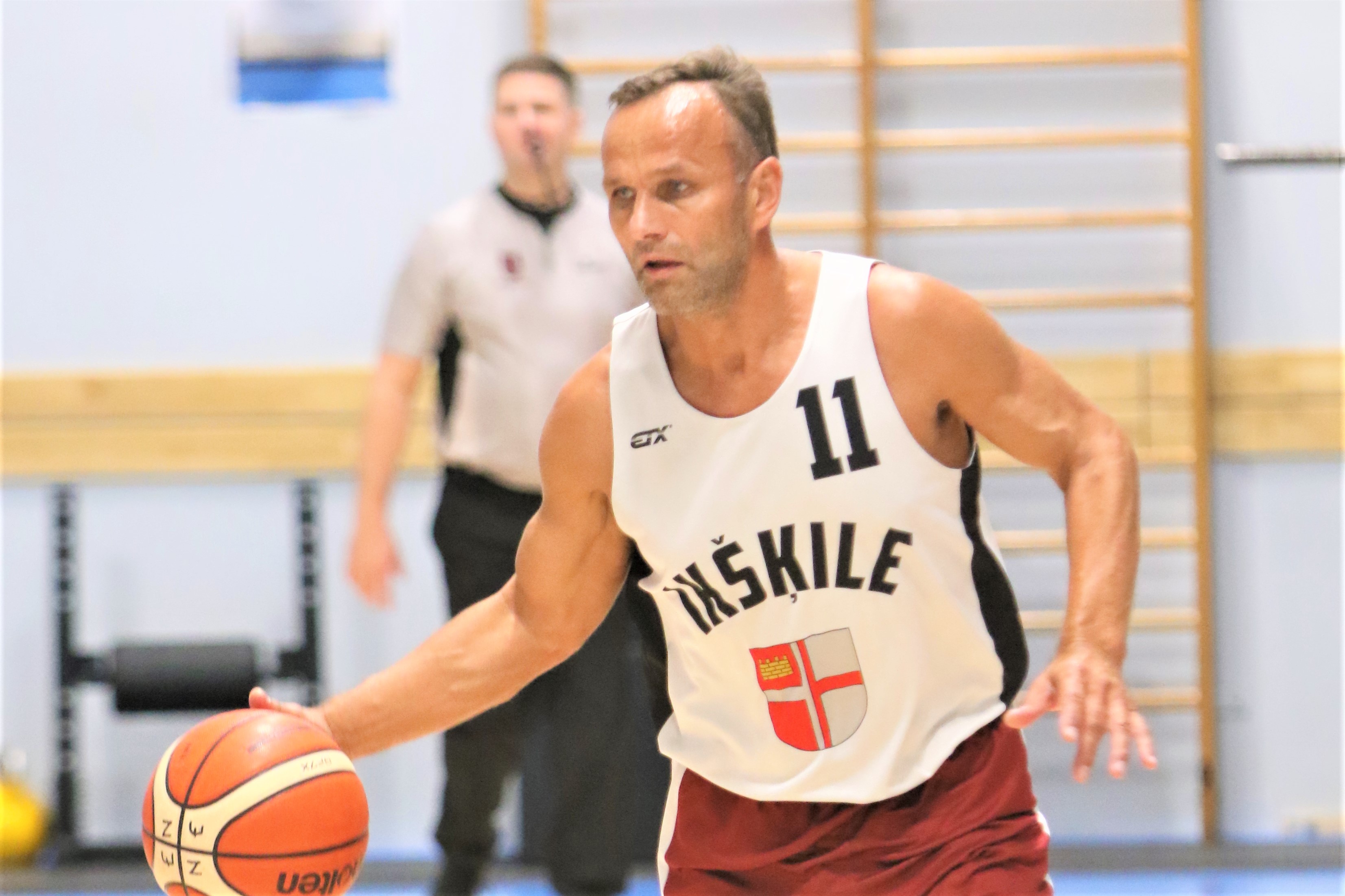 Maksibasketbola bronzu galvenie kaldinātāji – Ragauskas un Liepiņš