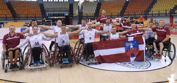 Ratiņbasketbolistiem 3. vieta Eiropas čempionāta B divīzijā