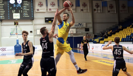 Užavas kauss: BK “Ventspils” iekļūst pusfinālā