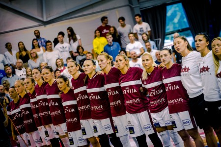 Sieviešu valstsvienība: uz turnīru Francijā dodas 13 basketbolistes