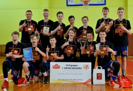 VEF LJBL fināli'2017: Hanzas maiznīca U14 grupā uzvar Rēzeknes 