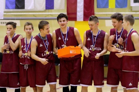 U16 puiši: Eiropas čempionātā ar Spāniju, Itāliju un Zviedriju