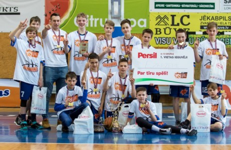 VEF LJBL finālturnīri'2016: Persil U13 puišu grupā uzvar rēzeknieši