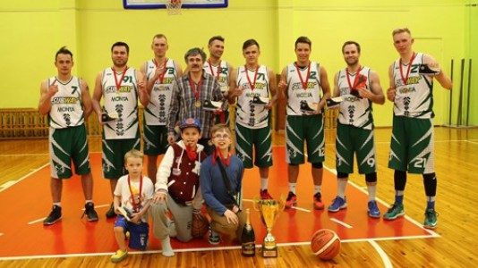 Ogres novada čempione basketbolā - 