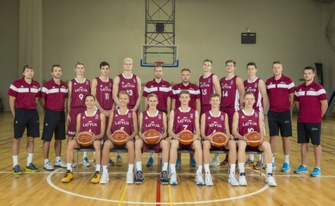 U16 puiši Eiropas čempionātā: ar saliedētas komandas spēku