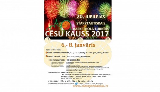 Nedēļas beigās cīņas par Cēsu kausu