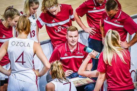 Nosauktas U18 un U16 meiteņu izlašu kandidātes