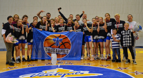 U15 meitenes: čempioņu tituls Daugavpils BJSS komandai