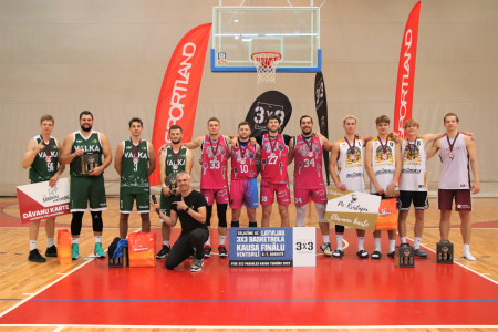 Latvijas 3x3 basketbola kausa fināla ceļazīmi no Dobeles aizved Lietuvas 