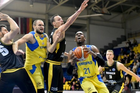 Čempionu līga: BK “Ventspils” dramatiska uzvara pār “MHP Riesen Ludwigsburg”