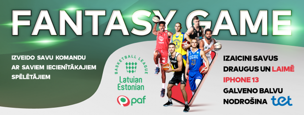 Startē Pafbet Latvijas – Igaunijas līgas “Fantasy” spēle