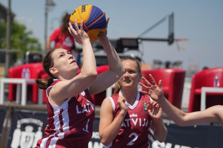 3x3 sievietes: 4. vieta Eiropas čempionāta kvalifikācijā