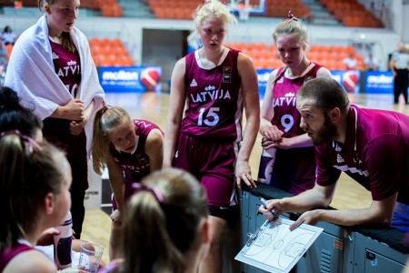 U16 meitenes: raksturu cīņa Eiropas čempionāta pusfinālā ar Ungāriju