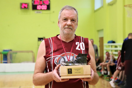 Gada balvas basketbolā: Gada seniors’2021 – Andris Cālītis