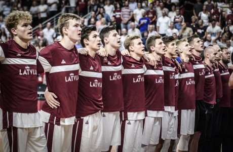 Latvijas U18 komanda: viņi cīnīsies ar Serbiju