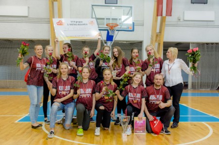 BK “Kolibri” aicina meitenes uz basketbola treniņiem