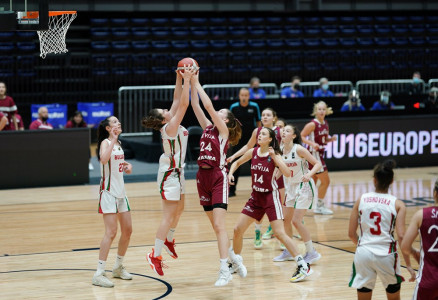 U16 Challenger (meitenes): pirms brīvdienas zaudējums Bulgārijai