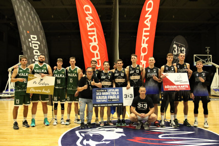 Latvijas 3x3 kausa Liepājas posmā trešo ceļazīmi uz finālturnīru izcīna Lietuvas basketbolisti