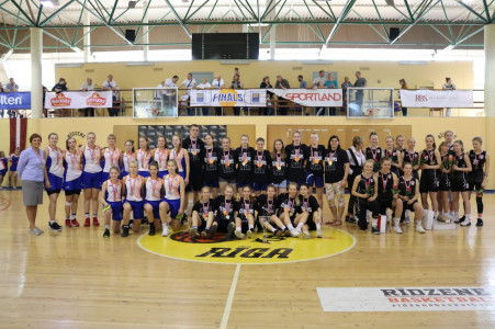 LJBL fināli'2019: Sportland U15 meiteņu grupā uzvar Rīgas 3.BJSS