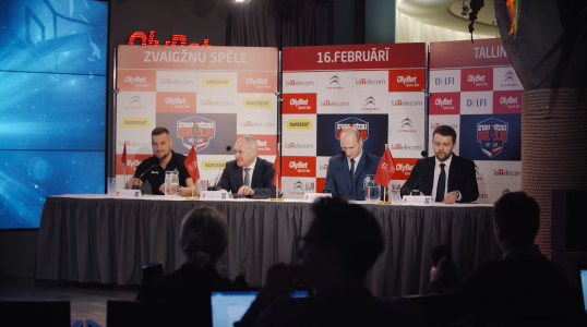 Zvaigžņu spēles preses konference